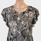 Husk | top | size 12 | short sleeve | 100% linen