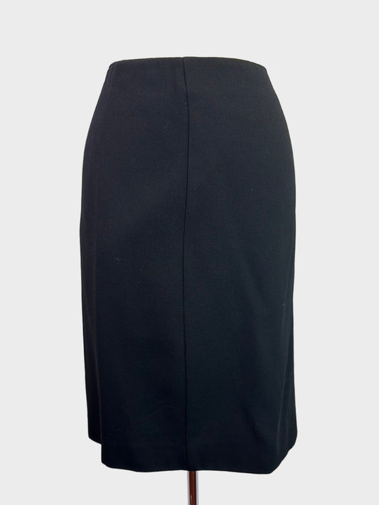 Donna Karan | New York | skirt | size 14 | knee length | 100% wool | made in the USA