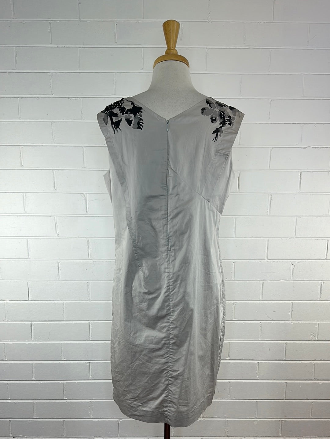 DECOSTER | Shanghai | dress | size 14  | knee length | 100% cotton