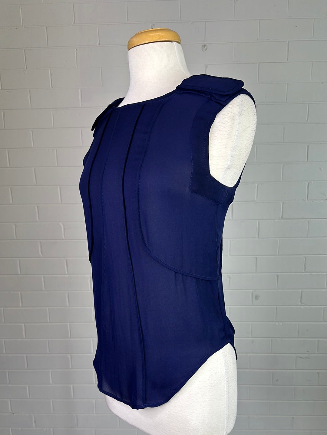 Isabel Marant | Paris | top | size 12 | sleeveless | 100% silk