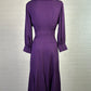 Morrissey | vintage 90's | dress | size 6 | midi length | 100% silk