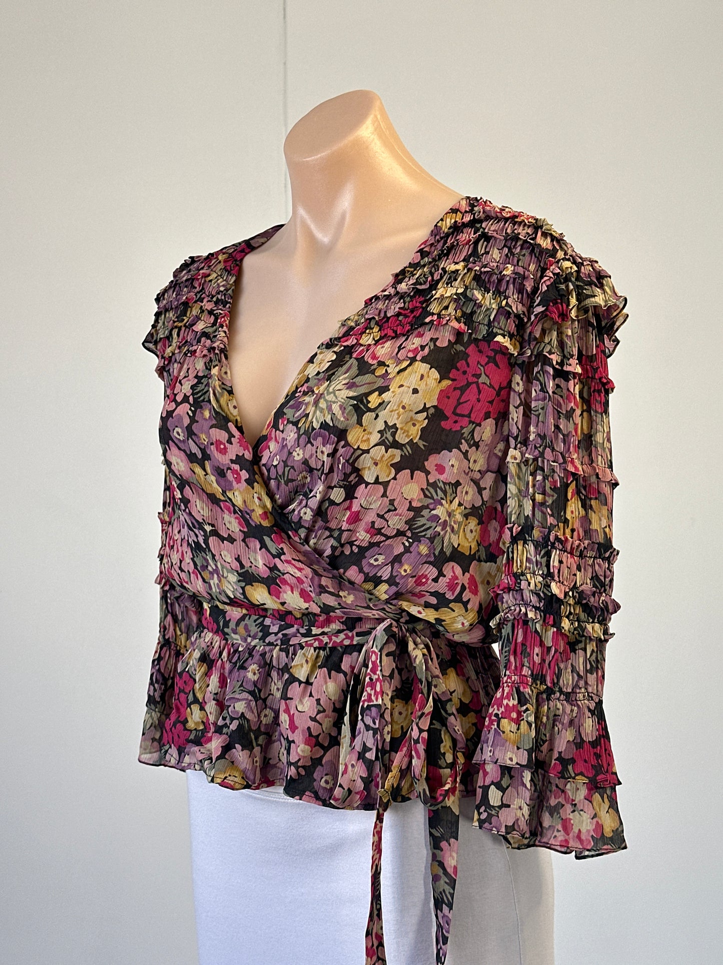 Ralph Lauren | New York | top | size 10 | three quarter sleeve
