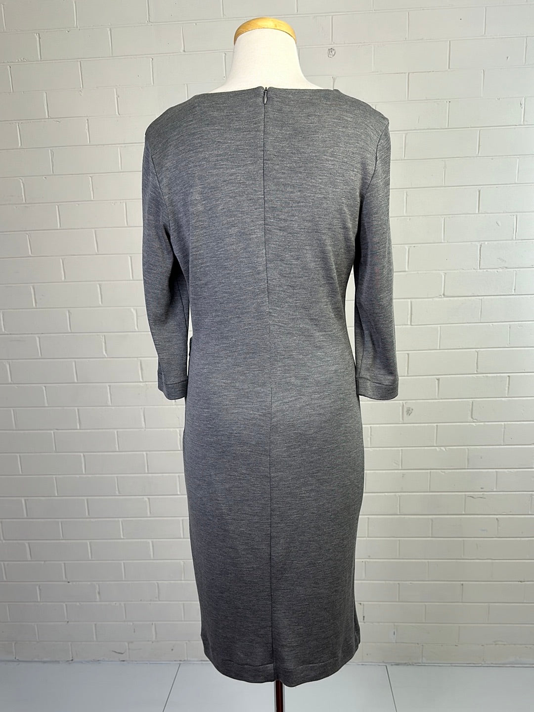 Hugo Boss | Germany | dress | size 10 | knee length | silk wool blend