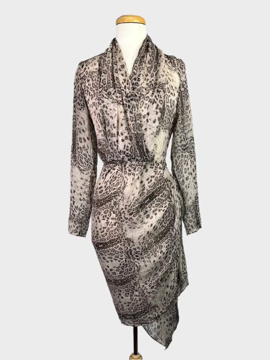 Husk + Kirrily Johnston | dress | size 10 | knee length | 100% silk