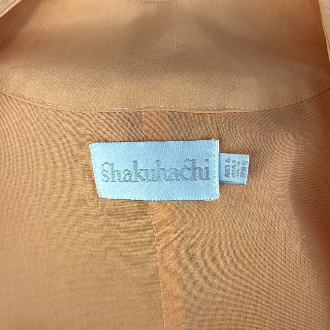 Shakuhachi | vest | size 6 | open front