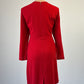 Trent Nathan | vintage 80's | dress | size 14 | knee length | 100% wool