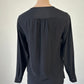 Trenery | top | size 8 | long sleeve | 100% silk