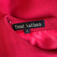 Trent Nathan | vintage 80's | dress | size 14 | knee length | 100% wool