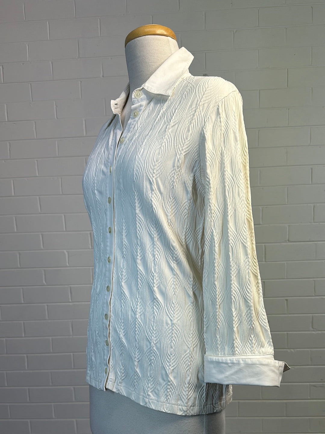 Anne Fontaine | Paris | shirt | size 10 | long sleeve