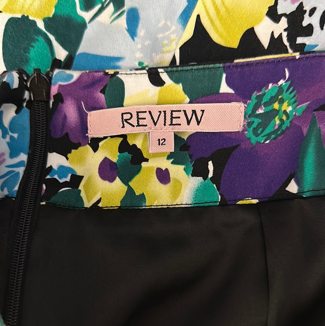 Review | skirt | size 12 | knee length