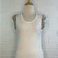 Miu Miu | Italy | top | size 8 | sleeveless | made in Italy