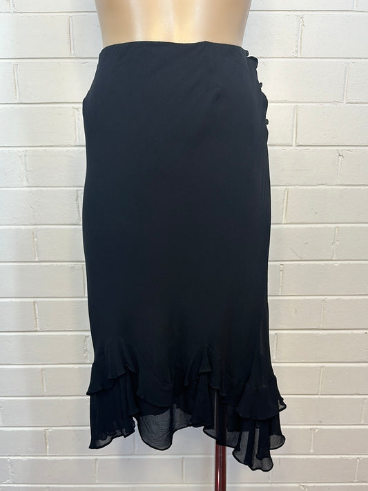 Collette Dinnigan | skirt | size 10 | knee length | 100% silk