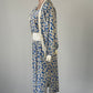 Simona | vintage 80's | dress & jacket set | size 10 | midi length | 100% silk