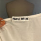 Miu Miu | Italy | top | size 8 | sleeveless | made in Italy