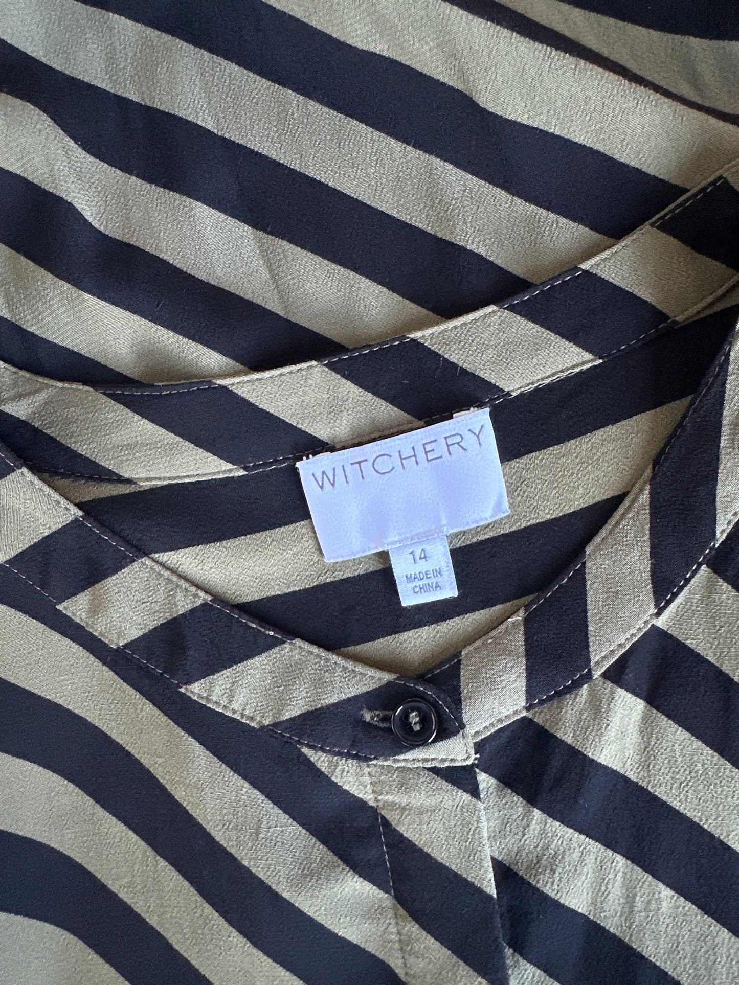 Witchery | shirt | size 14 | long sleeve