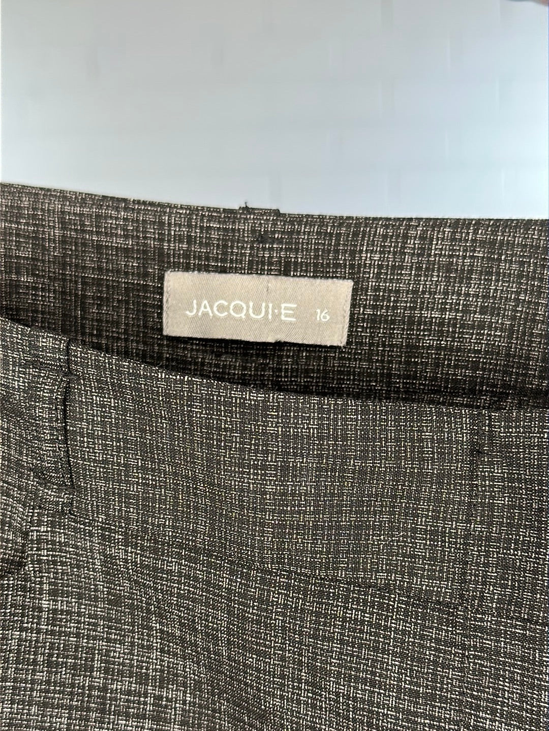 Jacqui E | pants | size 16 | straight leg