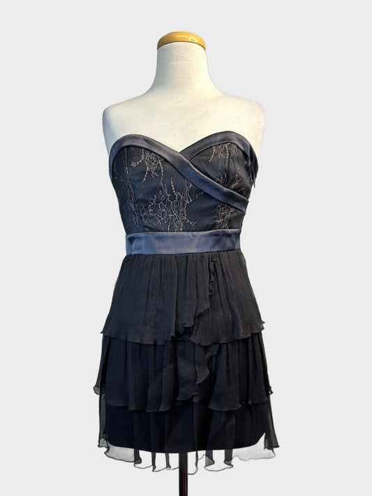 Pilgrim | vintage 90's | dress | size 10 | mini length | 100% silk | made in Australia