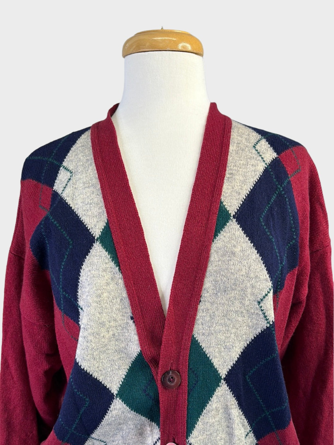 James Pringle Weavers | Scotland | vintage 60's | cardigan | size 12 | long sleeve | 100% wool | made in Scotland