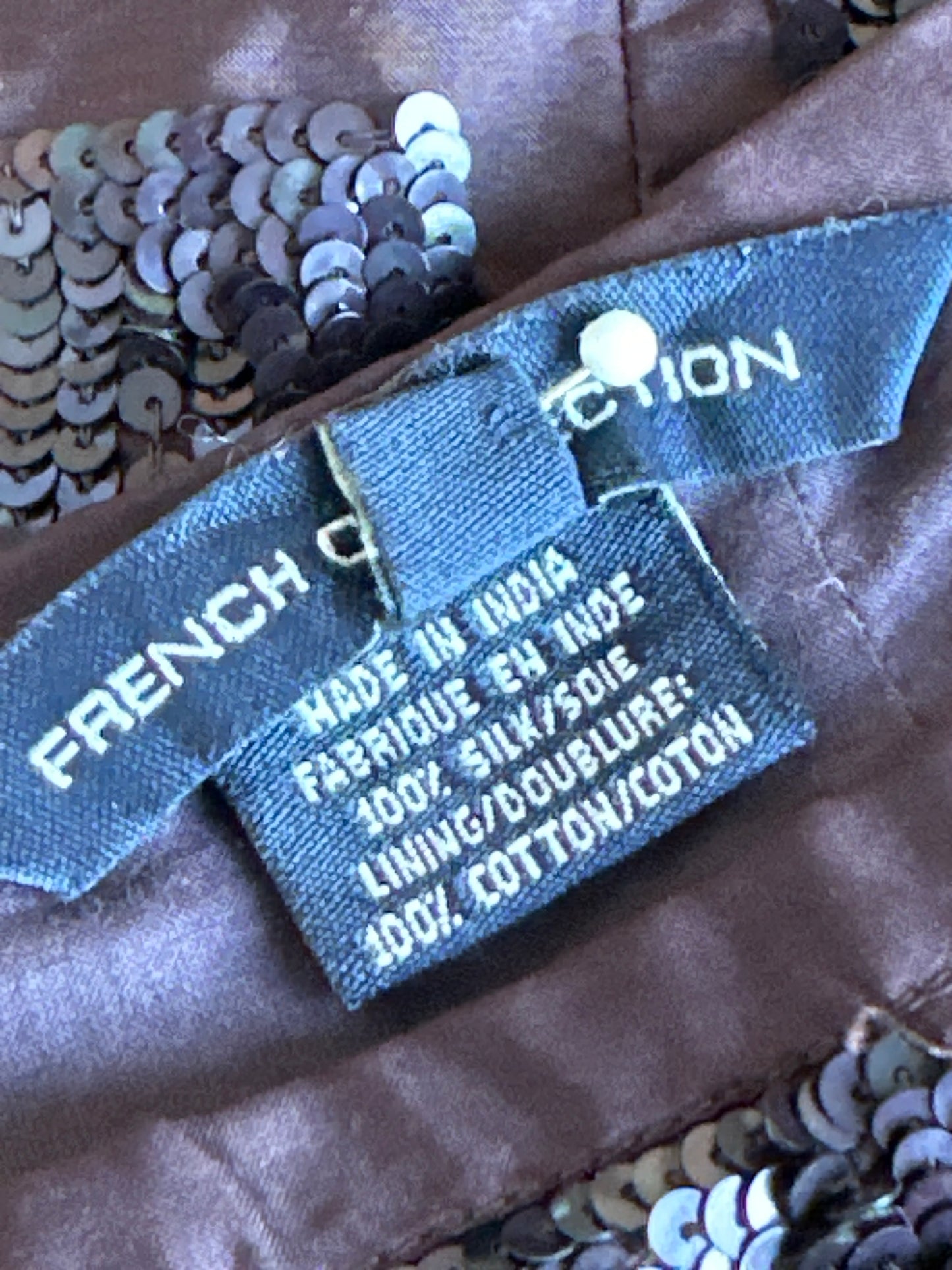 French Connection | UK | skirt | size 10 | knee length | 100% silk