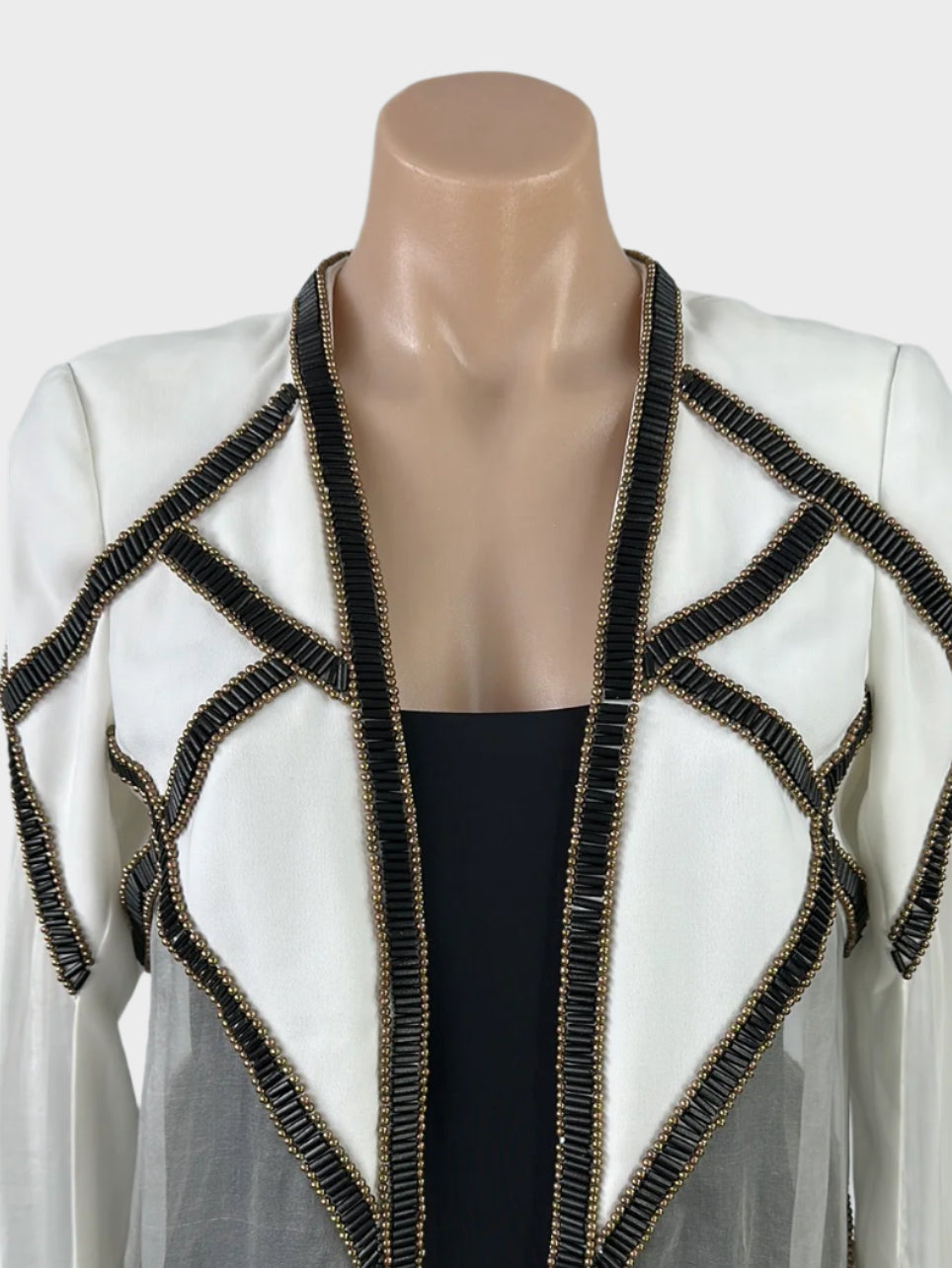 sass & bide | jacket | size 8 | open front closure