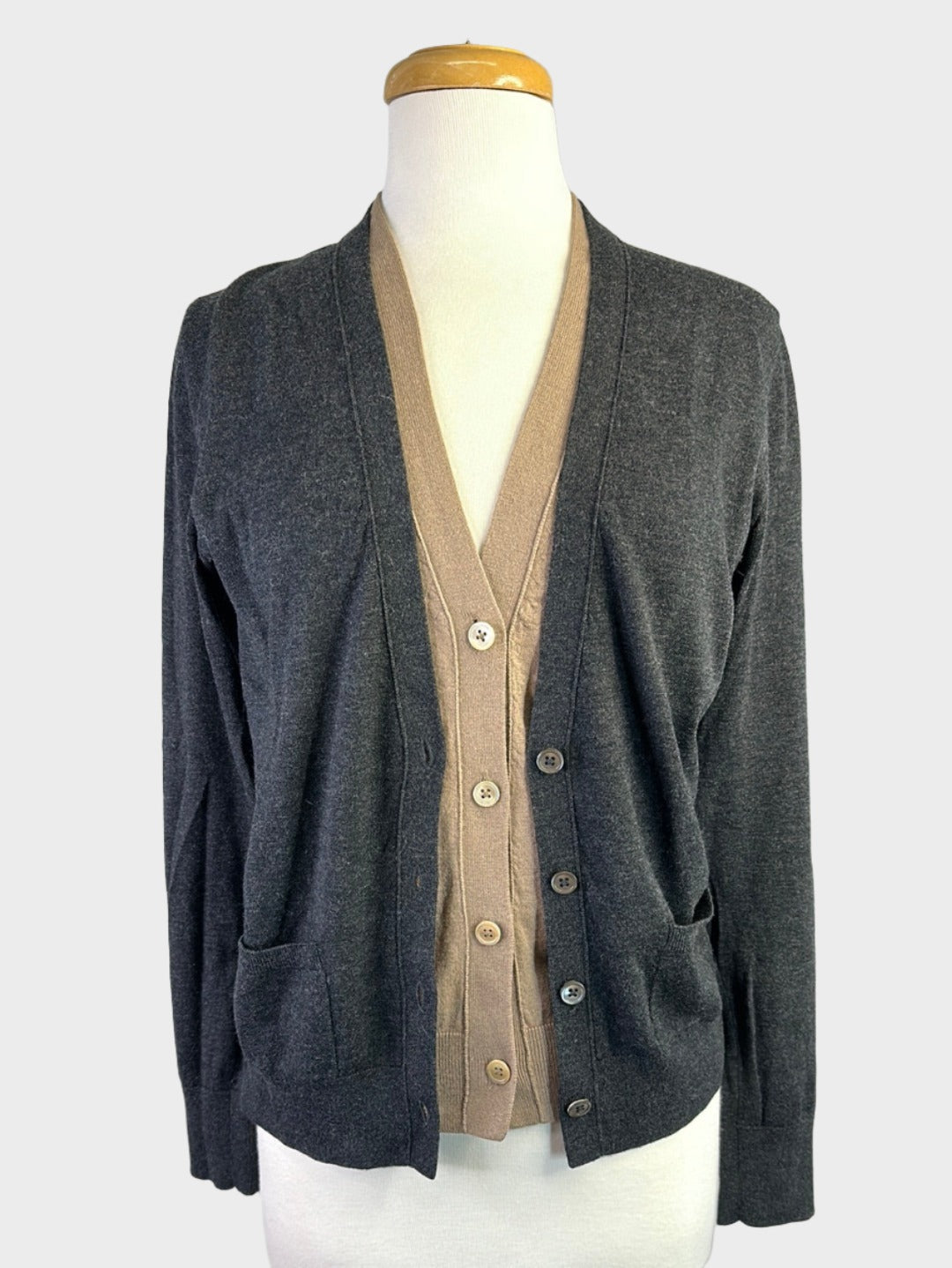 Trenery | cardigan | size 10 | long sleeve | wool silk blend