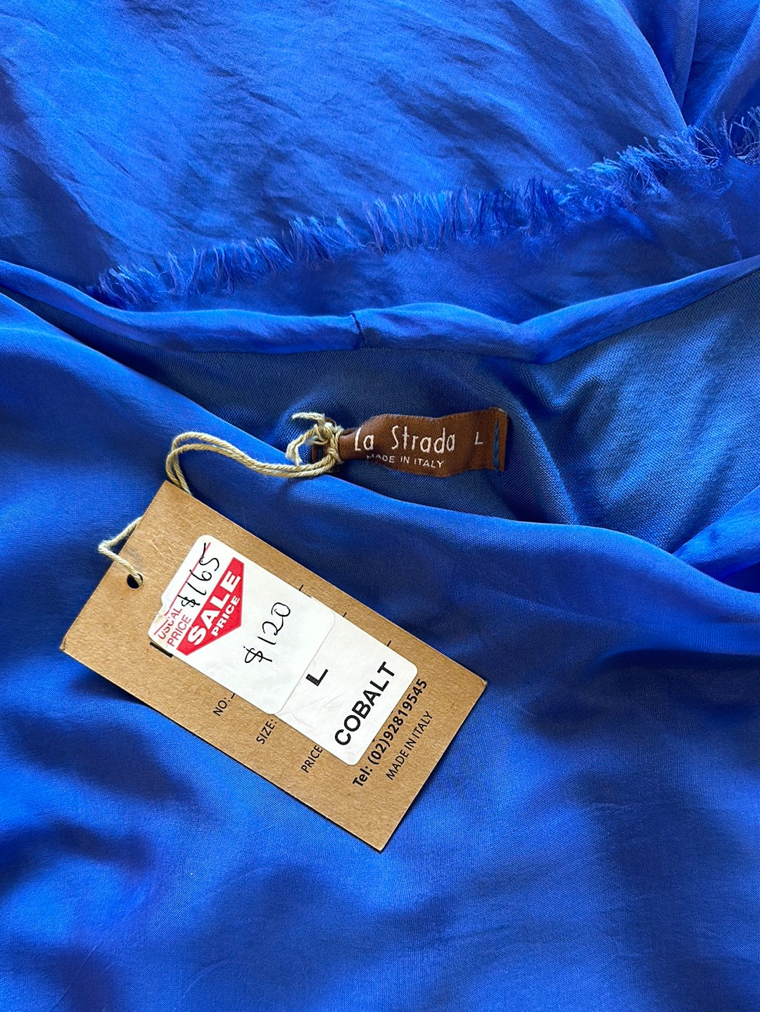 La Strada | Italy | dress | size 14 | maxi length | new with tags | made in Italy