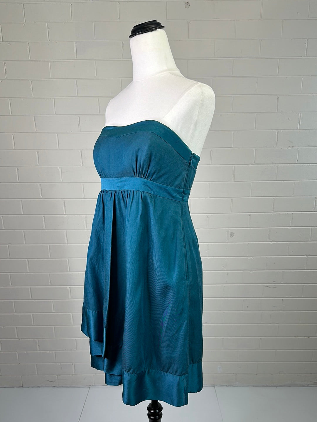 Ted Baker | London | dress | size 8 | knee length | silk cotton blend