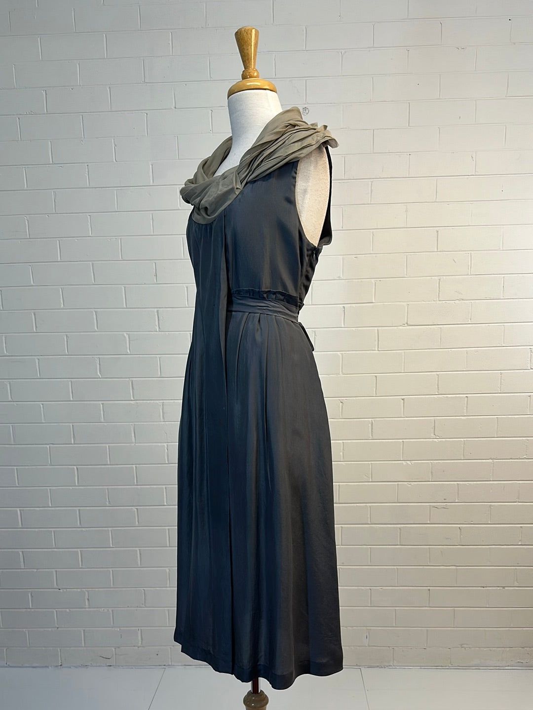 NIÙ | Italy | dress | size 12 | midi length | 100% silk