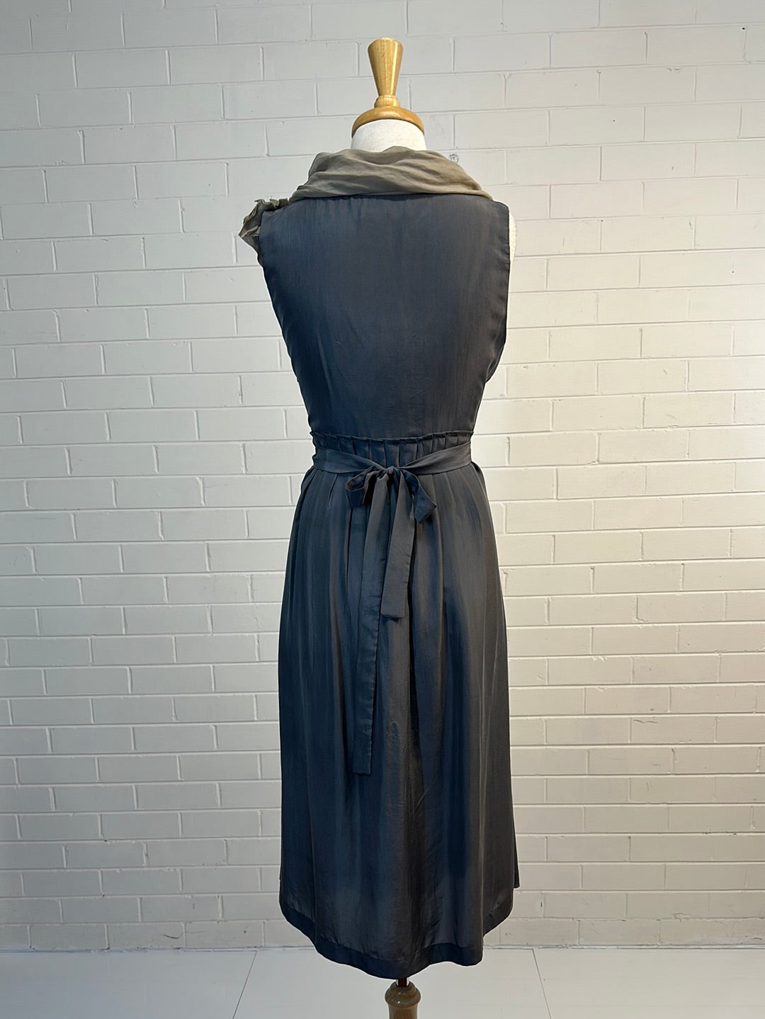 NIÙ | Italy | dress | size 12 | midi length | 100% silk