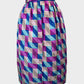 No label | vintage 80's | skirt | size 8 | knee length