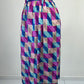 No label | vintage 80's | skirt | size 8 | knee length