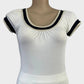 Max Mara | Italy | top | size 12 | cap sleeve