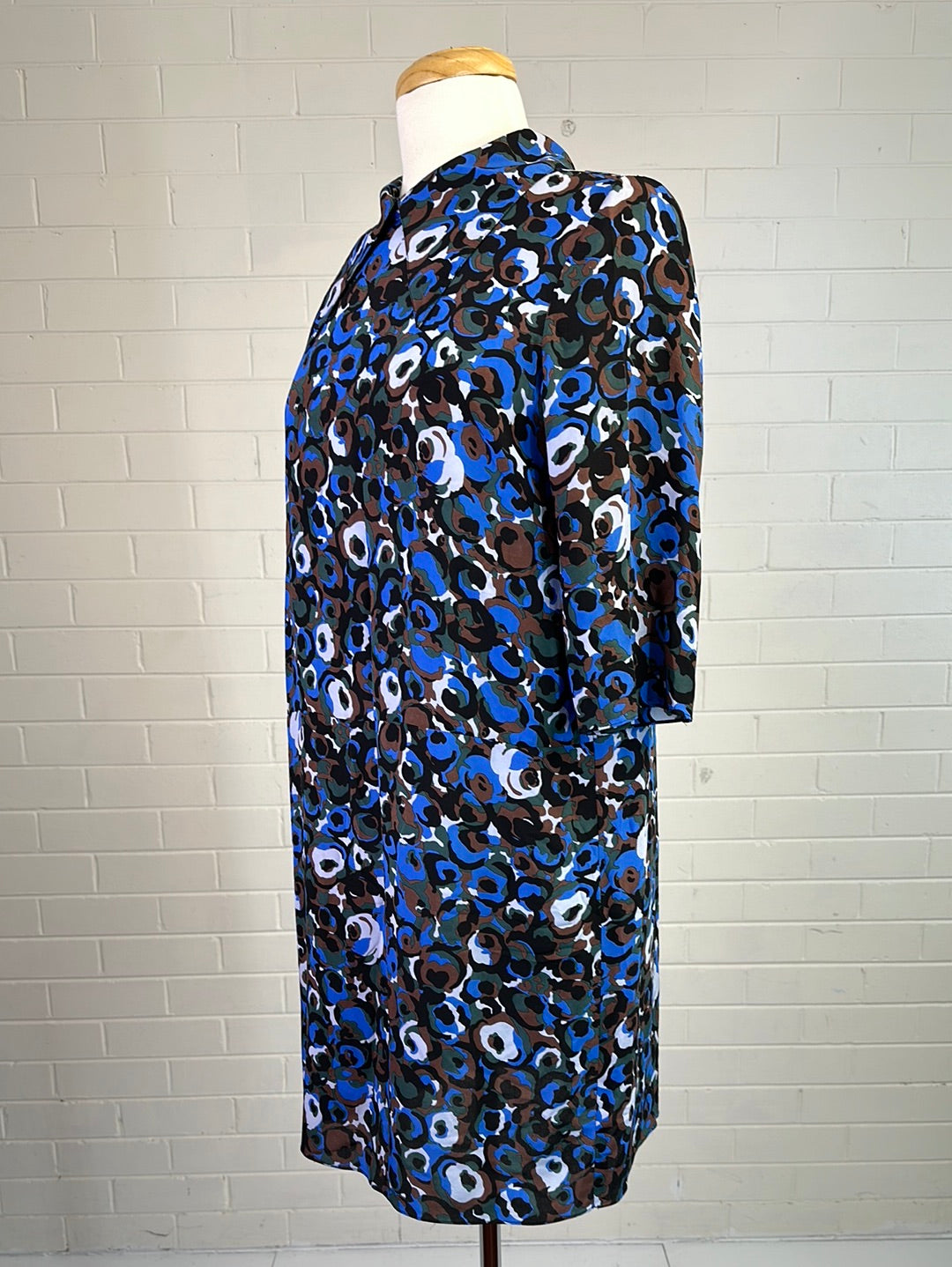 Marni | New York | dress | size 10 | knee length | 100% silk | made in Italy