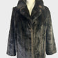 Otex of Melbourne | vintage 60's | faux fur coat | size 12 | single breasted