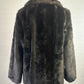 Otex of Melbourne | vintage 60's | faux fur coat | size 12 | single breasted