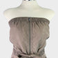 Karen Millen | UK | playsuit | size 12 | strapless | 100% cupro