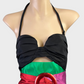 Johanna Ortiz | Colombia | gown | size 6 | maxi length | 100% silk | made in Colombia