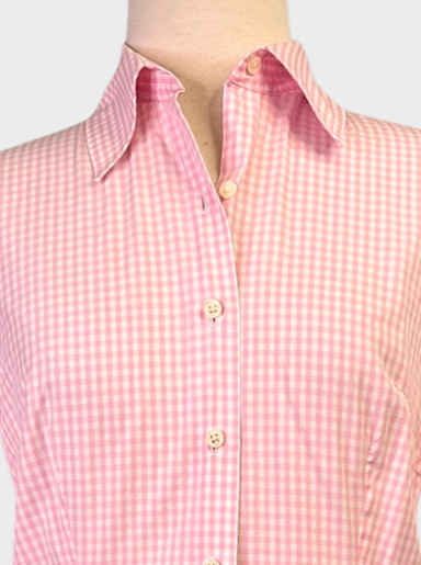 Austen Brothers | London | shirt | size 6 | three quarter sleeve | 100% cotton