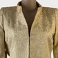 Blooms | vintage 90's  jacket | size 16 | open front | 100% silk | made in Australia