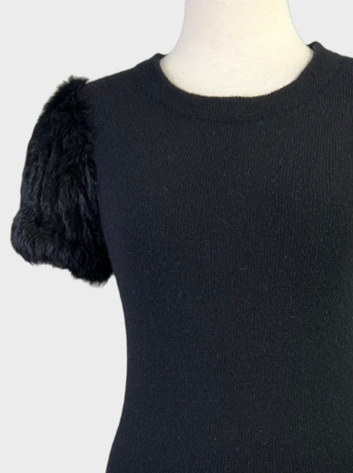 Theory | New York | sweater | size 8 | round neck | wool fur blend