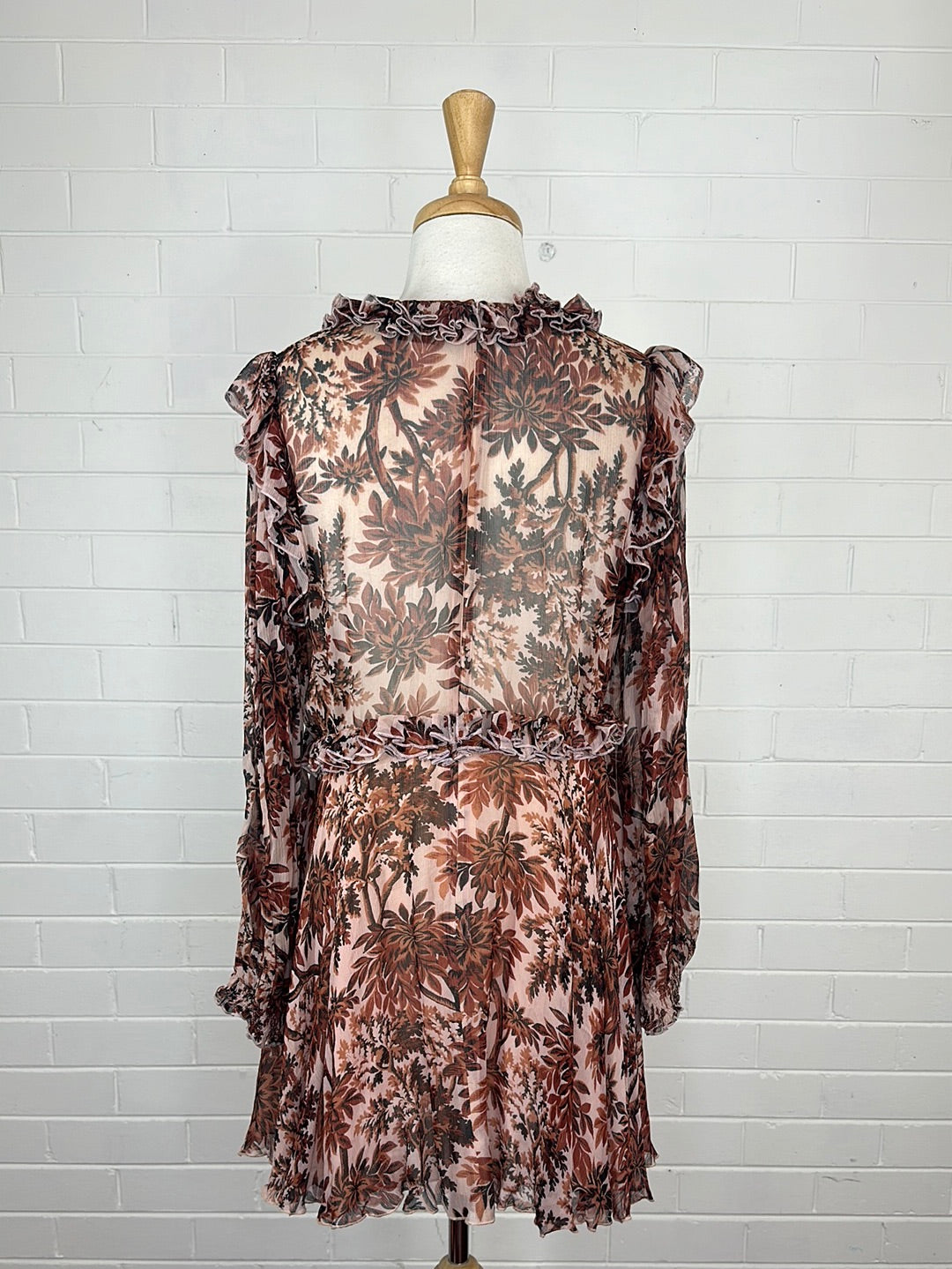 Karen Walker | New Zealand | dress | size 10 | knee length | 100% silk