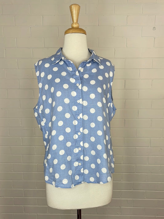 David Jones | top | size 16 | 100% cotton