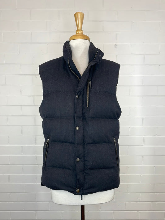 Herringbone | vest | size 12 | zip front