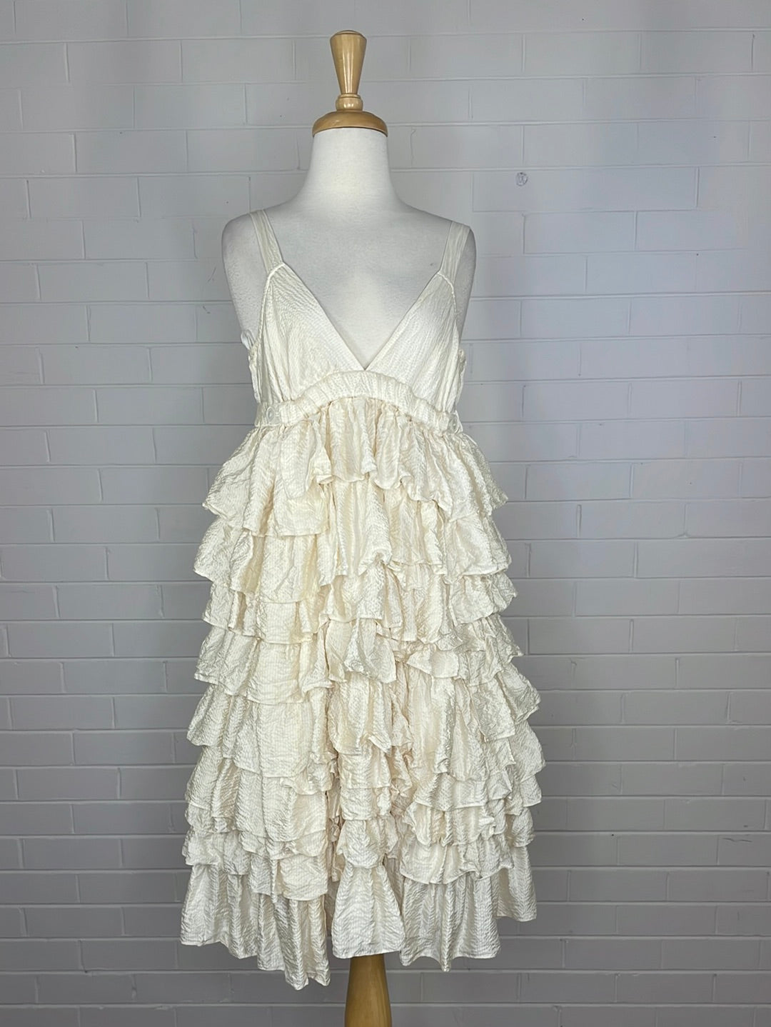 Scanlan Theodore | dress | size 10 | knee length | 100% silk