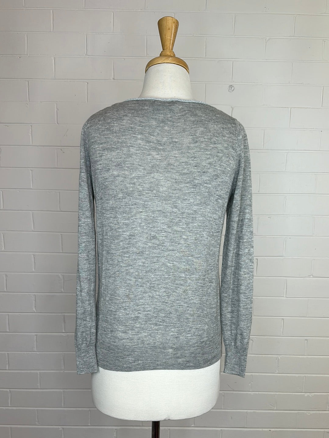 Massimo Dutti | Spain | sweater | size 10 | bateau neck