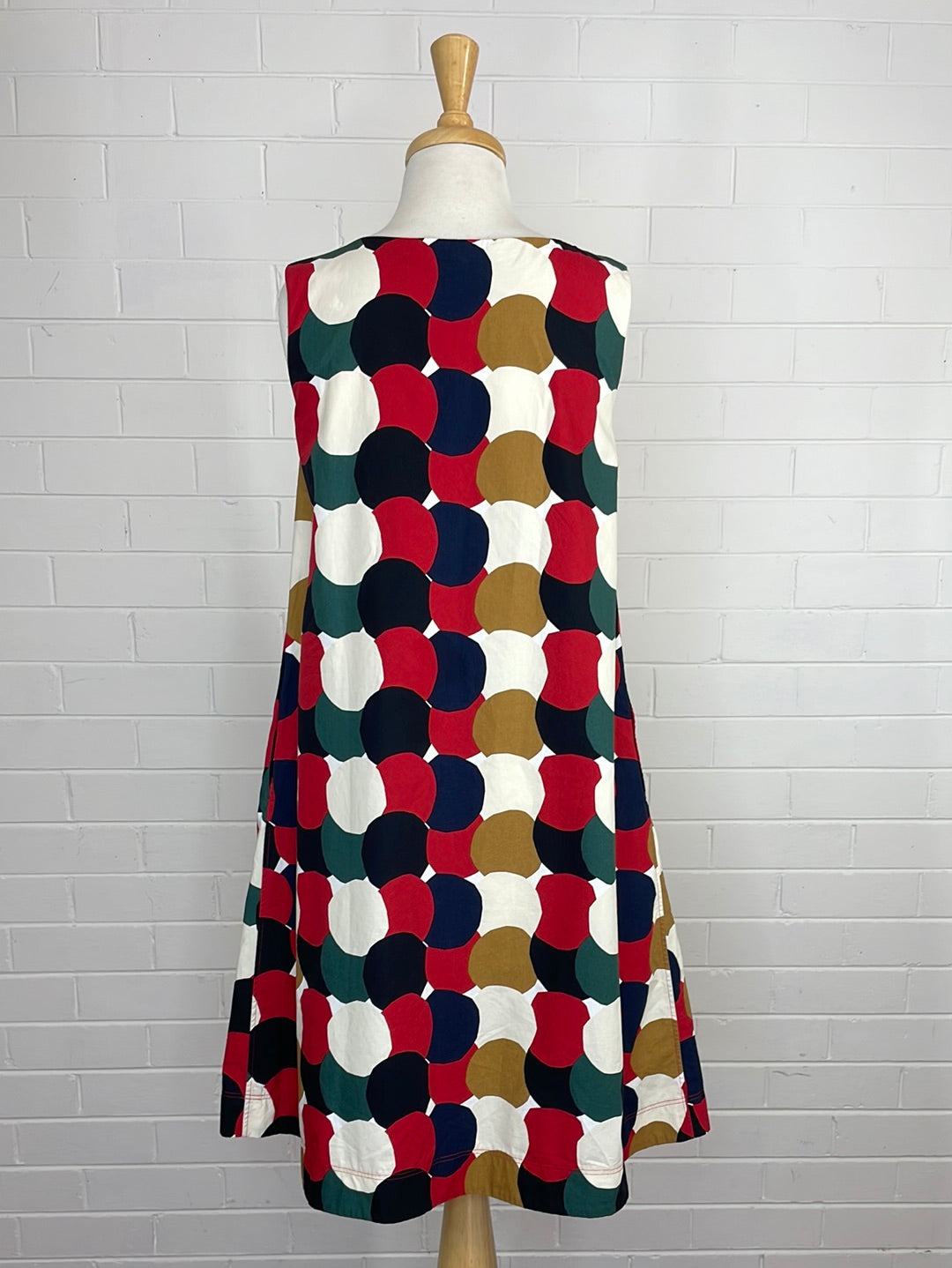 Uniqlo - Marimekko | dress | size 8 | knee length | 100% cotton