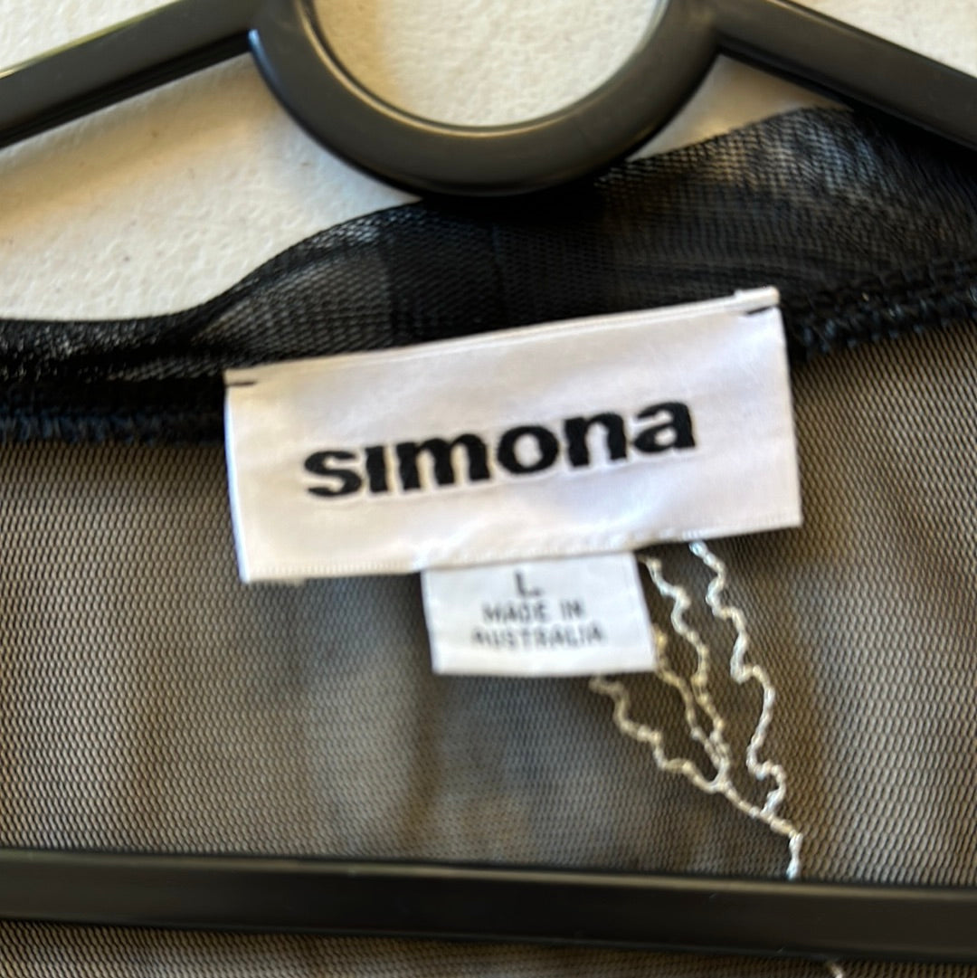 Simona | jacket | size 14 | open front