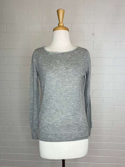 Massimo Dutti | Spain | sweater | size 10 | bateau neck