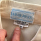 David Jones | vintage 80's | shirt | size 10 | three quarter sleeve | 100% silk | made in Hong Kong