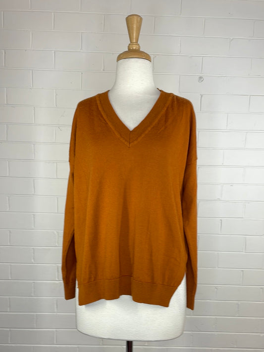 Capture | sweater | size 12 | v-neck | 100% wool
